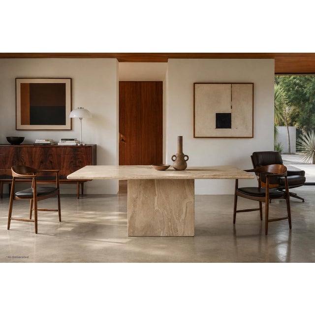 Designed and manufactured by Compagnia Italiana Marmi in Italy during the 1970s, this rectangular Italian modern Breccia...