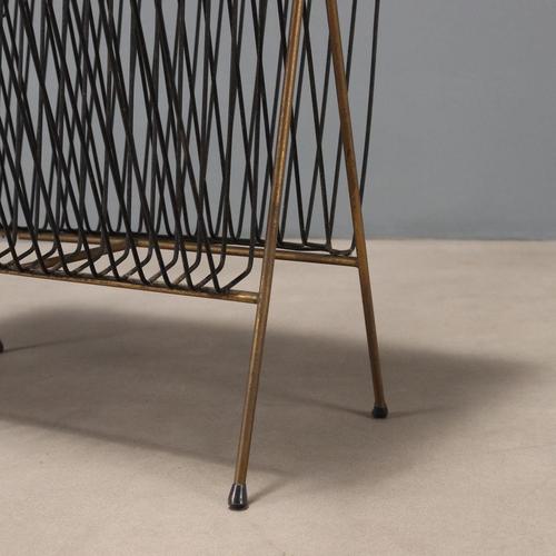 Vintage Magazine Rack, 1960s For Sale - Image 6 of 7
