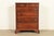 Stickley American Colonial Solid Cherry Wood Highboy Dresser | Circa 1950s For Sale - Image 13 of 13