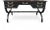 Mid 20th Century Hollywood Regency Ebonized Desk With Cognac Leather Top by Sligh-Lowry For Sale - Image 13 of 17