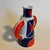 Bright 1960's Cobalt Blue and Orange Bud Vase For Sale - Image 4 of 8