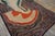 Jewel Tone Color Vintage Mid Century Modern American Hooked Artistic Folk Art Area Rug For Sale In New York - Image 6 of 6