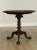 Chippendale Chippendale Style Carved Mahogany Piecrust Tilt Top Tea Table For Sale - Image 3 of 13