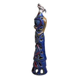 Sculptural Ceramic Mythical Jackal by Gennaro Condurso, Italy, 2010s For Sale