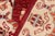 Beige Shabby Chic Ziegler Red/Beige Wool Runner Rug- 1'11'' X 5'0'' For Sale - Image 8 of 10