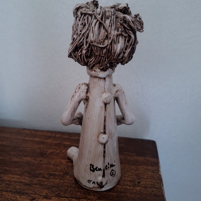 Vintage Italian Dentist Sculpture For Sale - Image 4 of 4