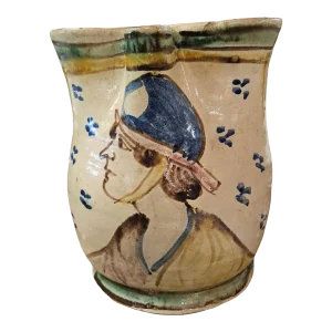 Mid 18th Century Montelupo Tuscan Majolica Jug