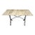 Classic Marble and Iron Bistro Table For Sale
