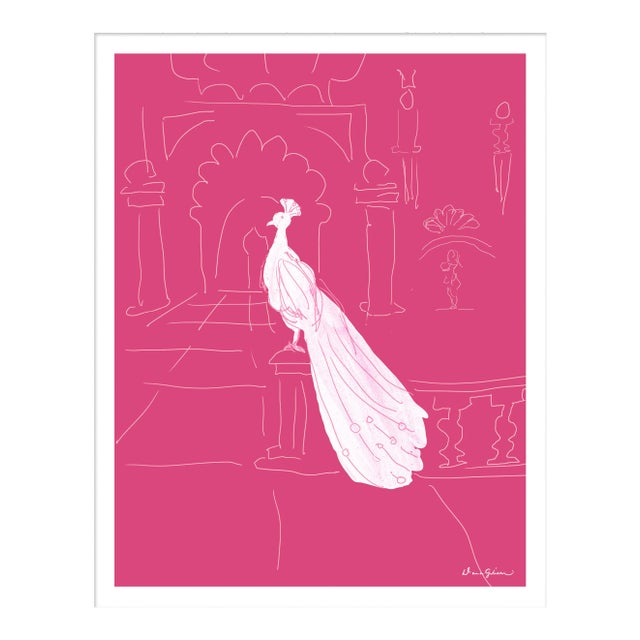 Delhi in Pink By Dana Gibson, Framed Art Print For Sale