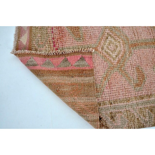 Antique Wool Hallway Runner For Sale In Phoenix - Image 6 of 10