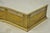 Antique English Victorian Serpentine Drape & Bellflower Brass Fireplace Fender For Sale In Philadelphia - Image 6 of 14