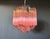 Modern Quadriedri Glass Chandelier in 60 Pink Prism Quadriedri, 1990 For Sale - Image 17 of 17