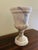 Victorian Antique Marble Urn Vase With Soft Gray Veining For Sale - Image 3 of 7