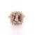 Tourmaline Rubellite Diamond Ring 14k Rose Gold 7.45 TCW Certified, Size 6.5 For Sale - Image 10 of 17