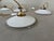 Vintage Opaline Pendant Lights, 1950s, Set of 5 For Sale - Image 10 of 13