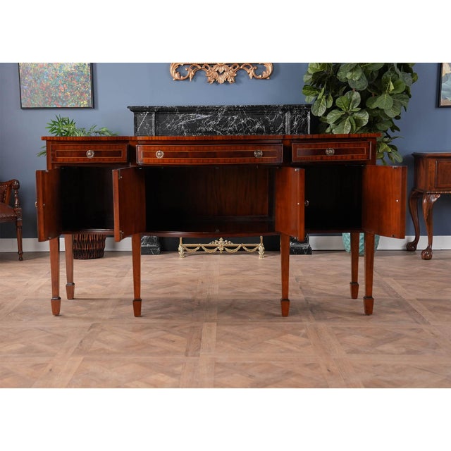 Niagara Furniture Mahogany Sideboard For Sale - Image 10 of 12