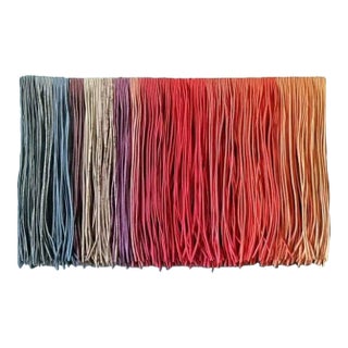 Vintage Boho 1980s Barbara Barron Monumental Fiber Art Wall Sculpture For Sale