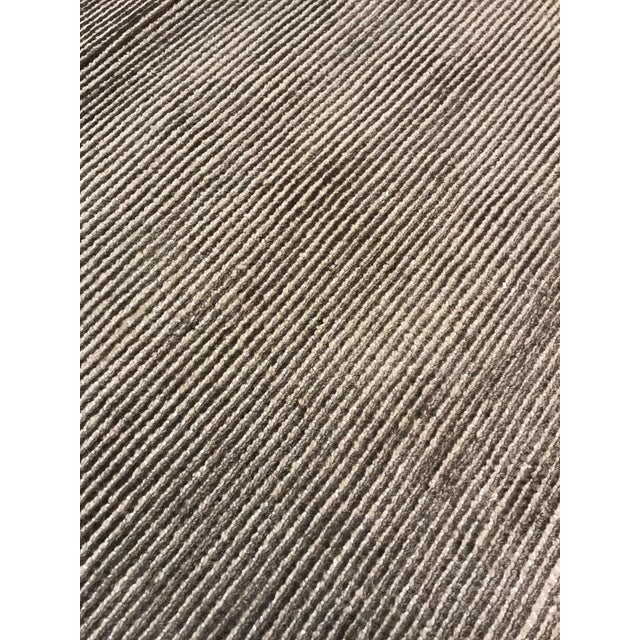 Modern Taupe rug in wool and silk by Doris Leslie Blau. Size: 10'0" × 14'0" (304 × 426 cm), A modern masterpiece that...