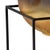 The breckenridge bowl imitates the end of the day scene sitting perfectly in the iron stand as a centerpiece in the middle...