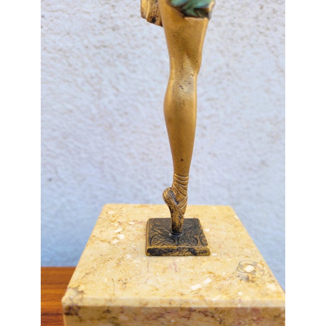 1920s H Fournier, Ballerina Dancer, 1920s, Bronze For Sale - Image 5 of 18