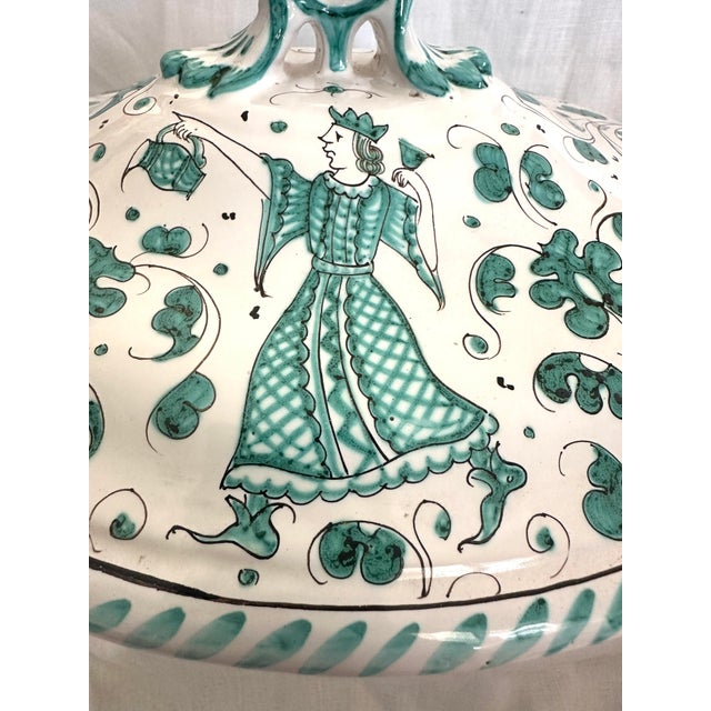 Deruta Maiolica Soup Tureen W/Spoon For Sale - Image 9 of 10