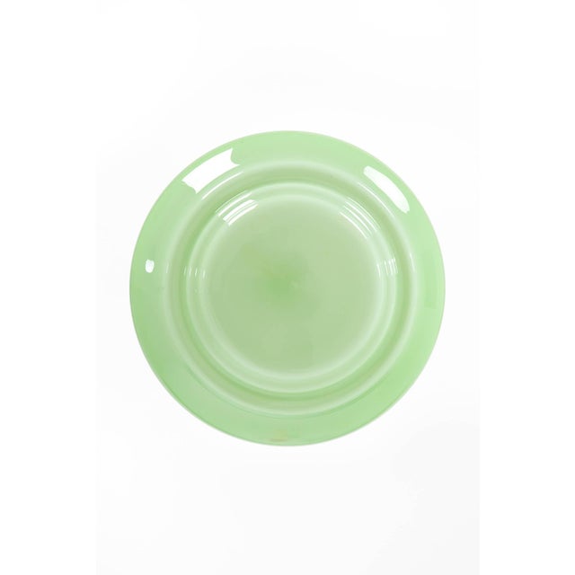 Art Deco Green Ceiling Light For Sale - Image 9 of 9