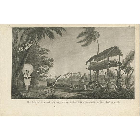 J. Cook, A Funeral Ritual, 1803, Print For Sale