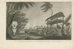 J. Cook, A Funeral Ritual, 1803, Print
