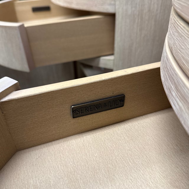 Wood Serena & Lily Pinecrest Nightstands, Pair For Sale - Image 7 of 12