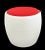 Mid-Century Modern Candy Pouff Calligaris Ottoman Pouf For Sale - Image 3 of 13