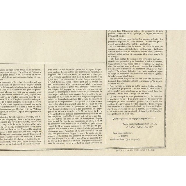 This map of Puerto Rico and the Virgin Islands, published by Jean Alexandre Buchon in 1825, offers a unique look at the...
