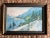 Italian Mid 20th Century Italian Landscape Postcards, Framed - a Pair For Sale - Image 3 of 9