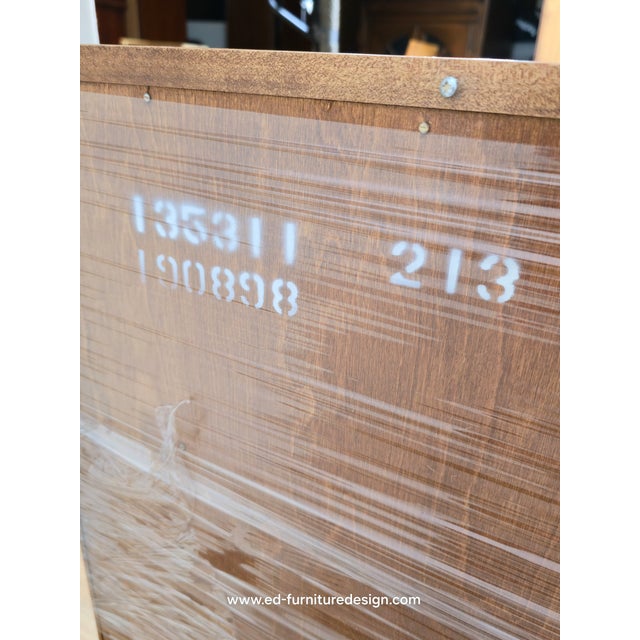 Ethan Allen 1994-1997 Legacy Collection French Provincial Serpentine Chest 3 Drawer Dresser For Sale - Image 10 of 11