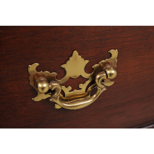 Pair of Gordons Mahogany 4 Drawer Chests Nightstands For Sale - Image 11 of 14