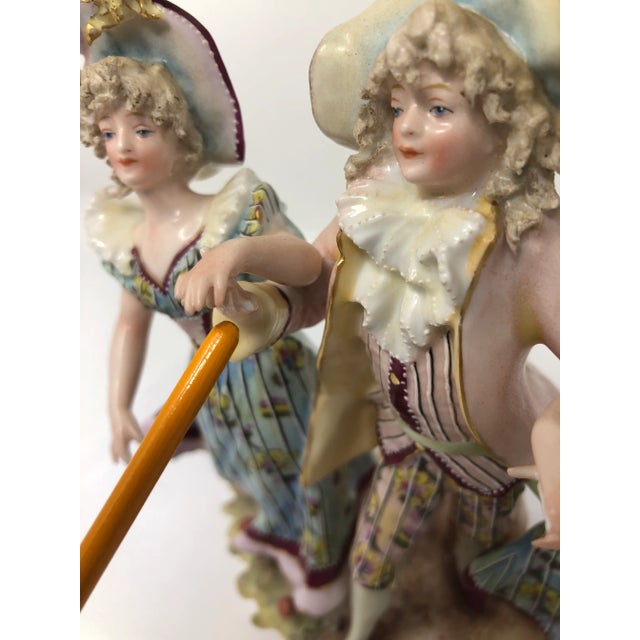 Early 20th Century Royal Rudolstadt German Figurine For Sale - Image 9 of 12