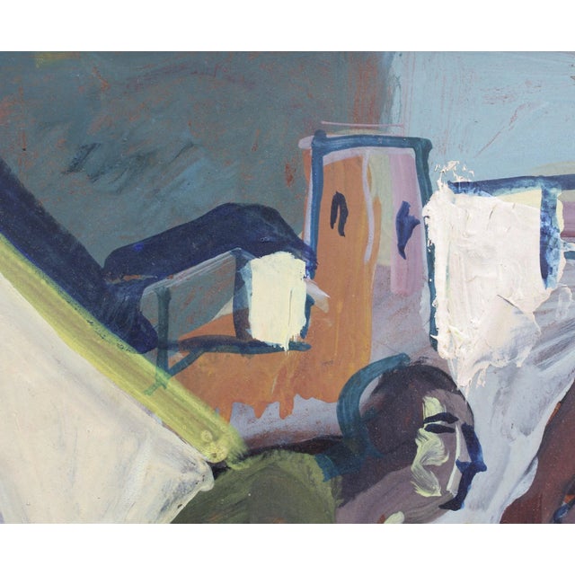 1960s Lively Street Scene by Pierre Ambrogiani, 1960s For Sale - Image 5 of 18