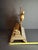 Antique European Brass Lion Menorah Rare 19th Century Hinged Oil Lamp Hanukkah Chanukiah Judaica For Sale - Image 4 of 18