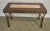Metal Iron Console Table With Cork and Tessellated Travertine Top For Sale - Image 7 of 13