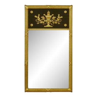 Friedman Brothers The Perignon Mirror in Classic Gold and Black - 24"x46" For Sale