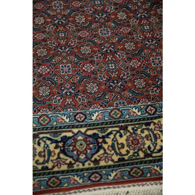 Vintage Bulgarian Tabriz Design Rug Runner - 5'11" X 11'11" For Sale - Image 10 of 12