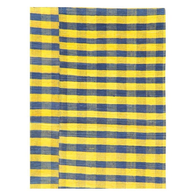 Galerie Shabab Collection Mid-20th Century Handmade Turkish Flat-Weave Kilim Accent Rug For Sale - Image 4 of 11