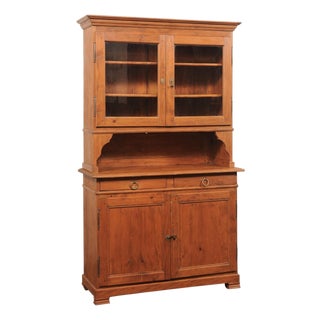 French 19th C. Buffet À De Corps, 7+ Ft For Sale