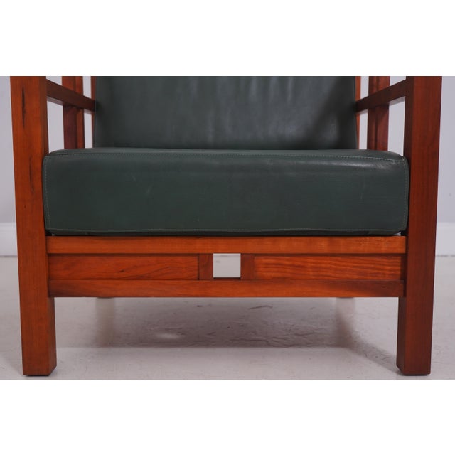 Pair Thomas Moser Windward Cherry Living Room Chairs For Sale - Image 12 of 18