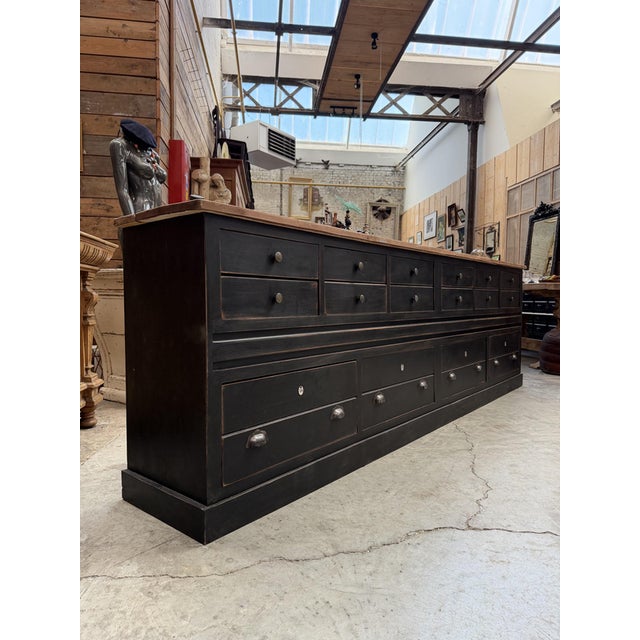 Large Shop Cabinet, 1930s For Sale - Image 9 of 9