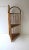 Wicker Bamboo Corner Wall or Floor Shelf Étagère For Sale - Image 14 of 17