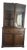 English Victorian Mahogany Secretaire Bookcase, 1880s For Sale