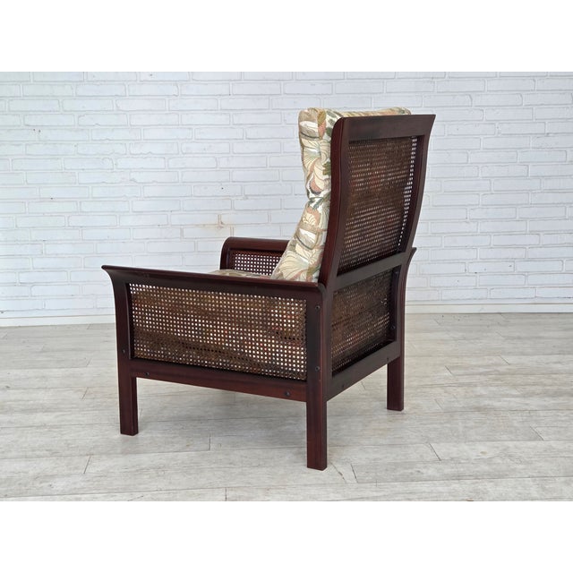 Swedish Highback Armchair by Arne Norell for Arne Norell AB, 1970s For Sale - Image 9 of 18