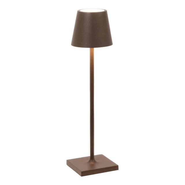 Zafferano Poldina Micro Lamp, Rust For Sale