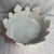 1960s Vintage Mid-Century Italian Ceramic Crown Centerpiece Bowl - Glossy White - Attributed to Bitossi For Sale - Image 5 of 10