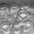 1970s French Platinum Rim Crystal Champagne/Sherbet Glasses-Set of 11 For Sale - Image 5 of 13